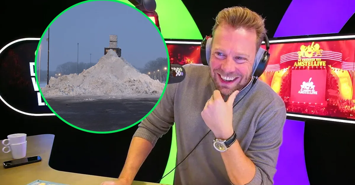 Peter bouwt de grootste sneeuwpop van Nederland! ☃️