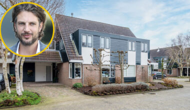 Hier houdt tv presentator Renze Klamer zich schuil. Zie de foto