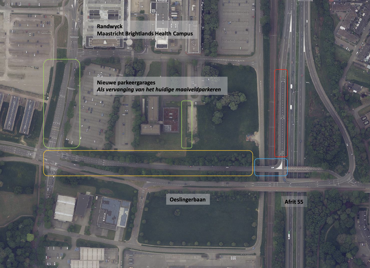 Geld rond voor aanpak files bij afrit A2 naar ziekenhuis