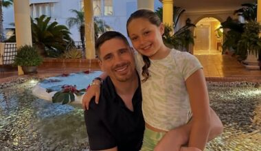 Rico Verhoeven zet jarige dochter Jazzy in het zonnetje: 'Papa houdt van je'