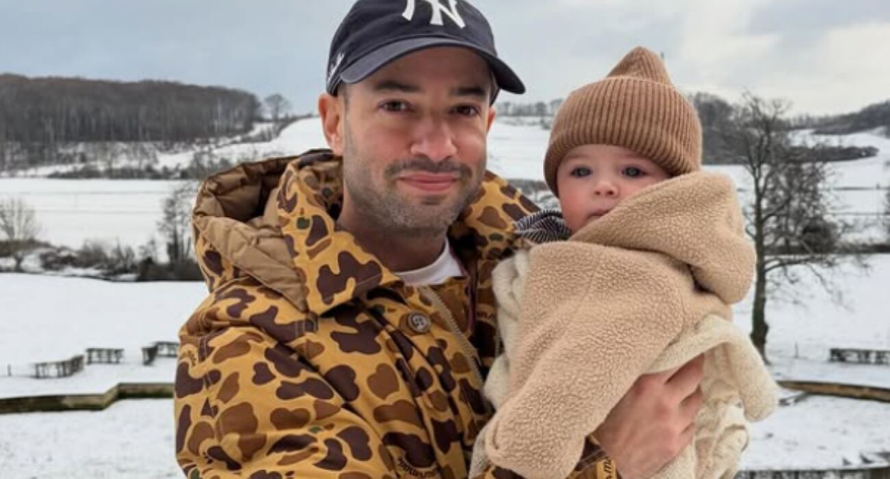 wij smelten van BN’ers met hun kids in de sneeuw