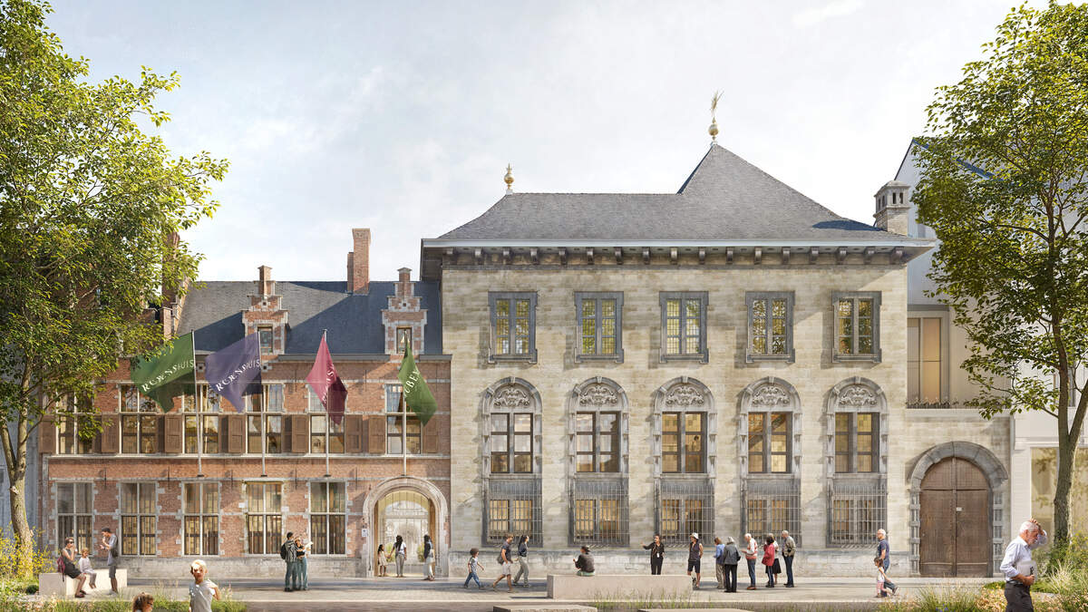 Nieuwe beelden tonen hoe de binnenkant van het gerestaureerde Rubenshuis eruit zal zien