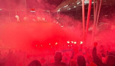 VIDEO | FC Twente-fans zorgen met fraaie pyro voor…
