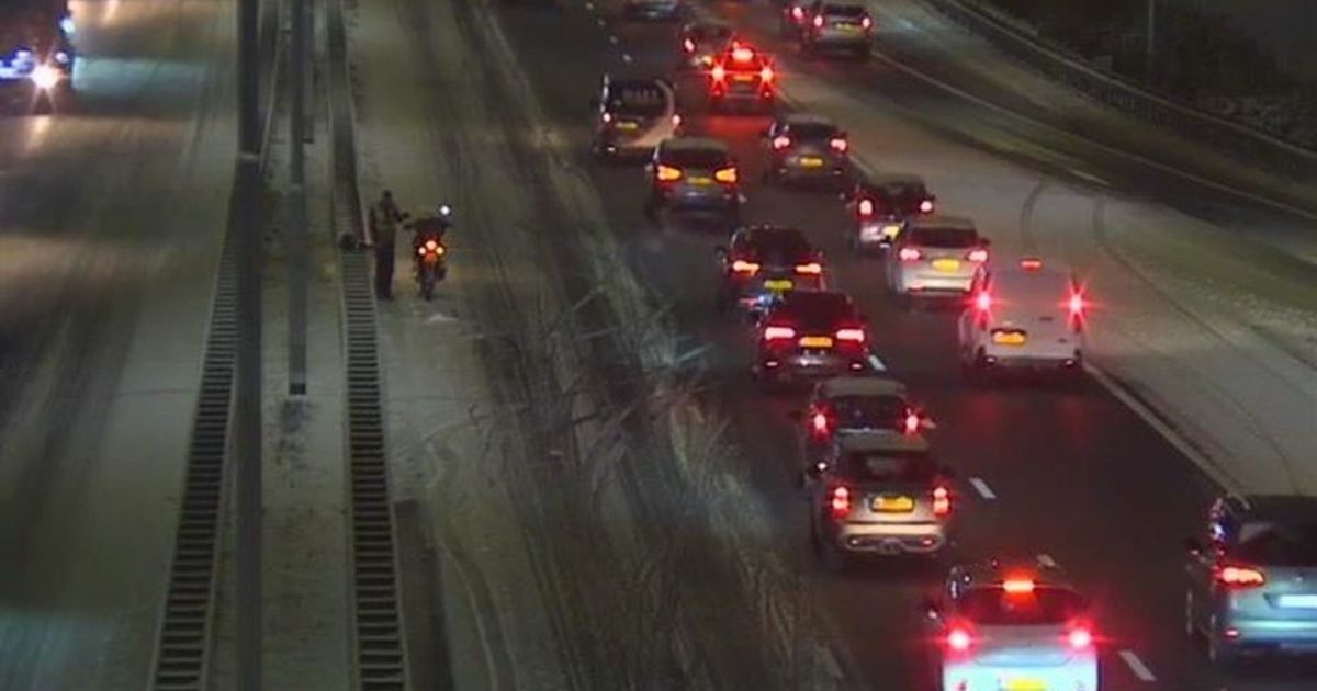 Weinig problemen in ochtendspits, opvallend: motorrijder met pech op de A20 - Rijnmond