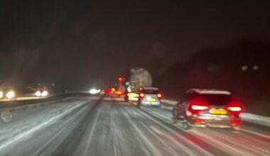 Meeste mensen kunnen niet thuiswerken met winterweer, veel voelen zich onveilig op de weg