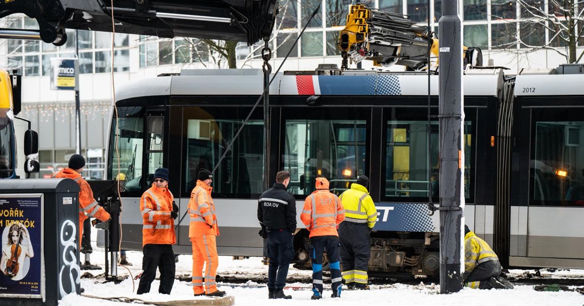 Na bussen nu ook geen trams meer door winters weer - Rijnmond