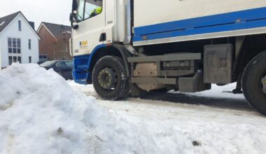 Sneeuw en gladheid hinderen vuilophaaldienst