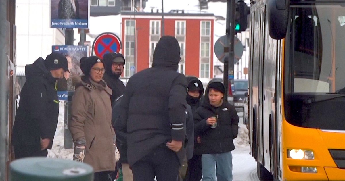 Veel Groenlanders zijn bang voor de dreiging van Amerika