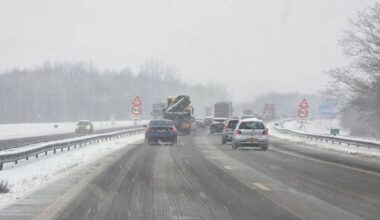 Meer sneeuw op komst: 'De ochtendspits zit er middenin'