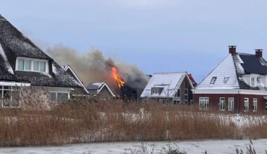 112-nieuws: Woning in Meerstad staat in brand