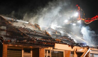 Minderjarige jongen aangehouden in onderzoek naar woningbrand Nieuwe Pekela (update)