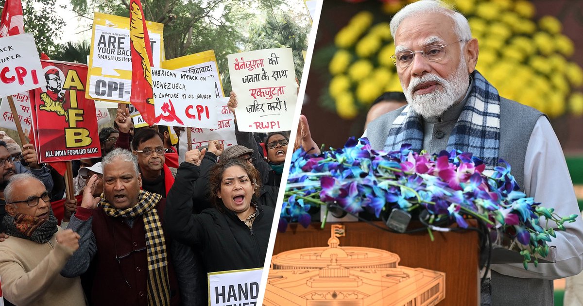 De oppositie vraagt luid om een sterker standpunt van minister-president Narendra Modi