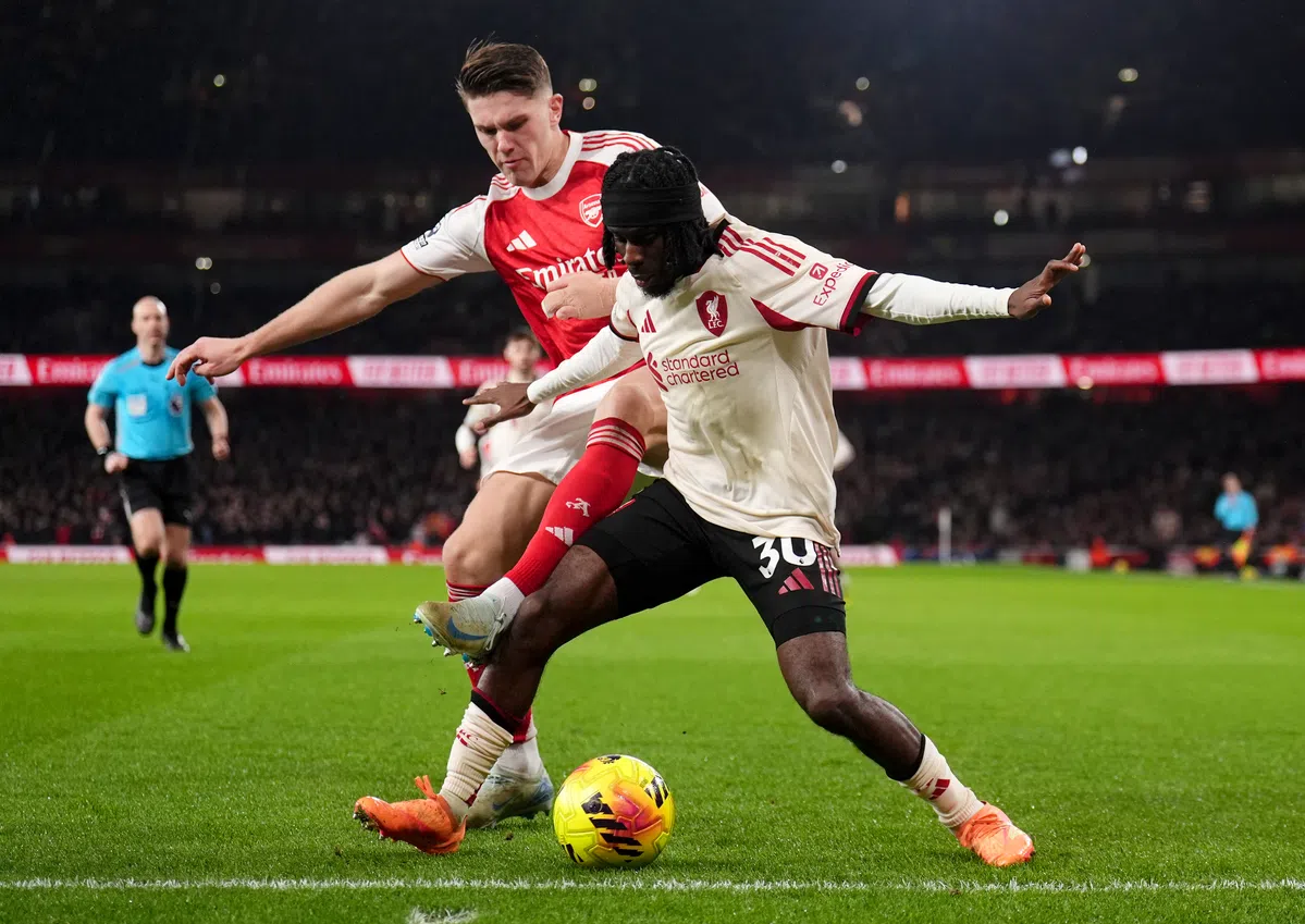 Arsenal en Liverpool delen punten, ogenschijnlijk zware blessure smet op de avond