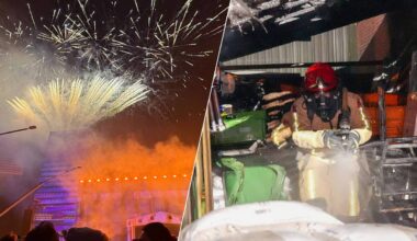 Stadhuisplein in Eindhoven stroomt langzaam vol (foto: Omroep Brabant).