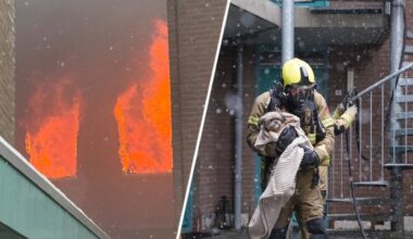 Uitslaande brand in appartementencomplex, alle bewoners geëvacueerd