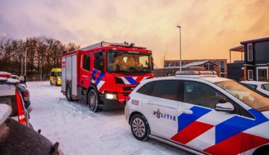 Veel hulpdiensten rukten uit (foto: Persbureau Heitink).