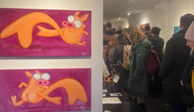 Varkentje Rund komt ook tot leven op schilderijen van kunstenaar Michiel Hoving