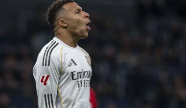 Kylian Mbappé toont zich een onsportieve verliezer