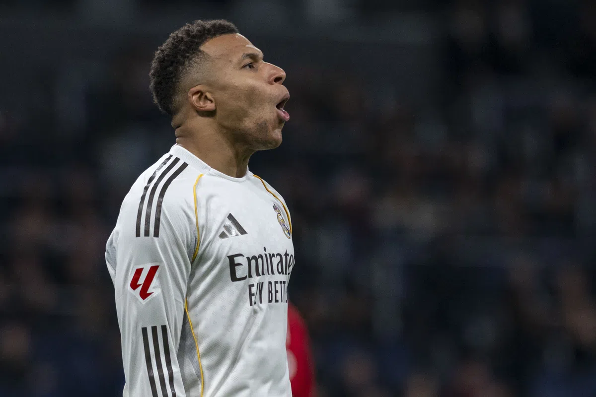 Kylian Mbappé toont zich een onsportieve verliezer
