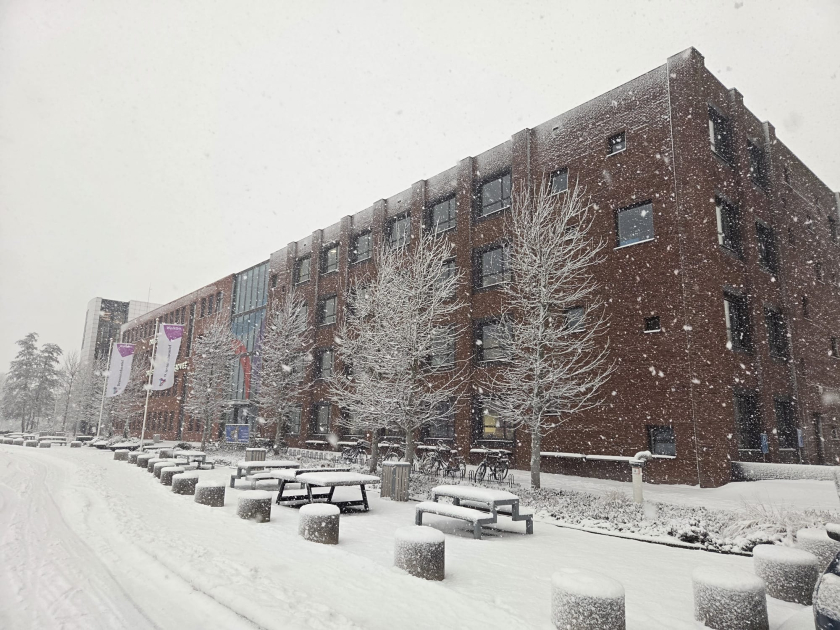 Driestar-studenten schieten Gouwenaars te hulp bij winterweer: ‘Samen zorgen we voor elkaar’