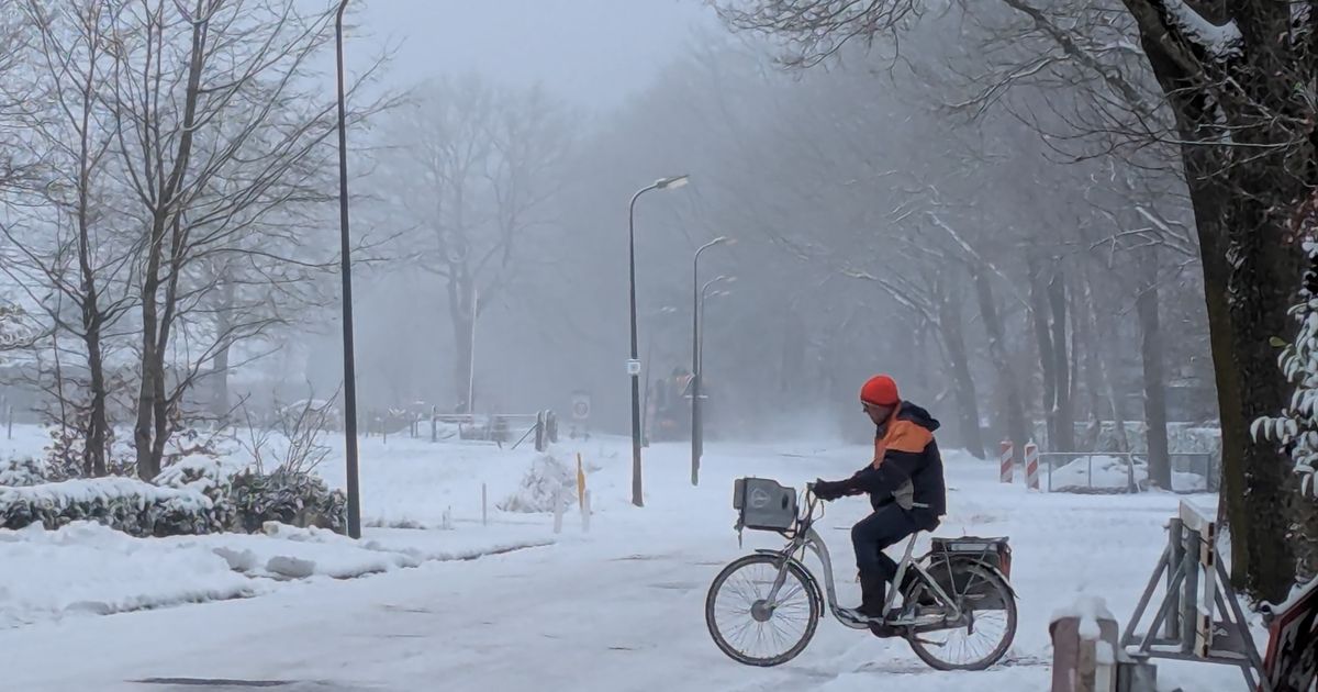 Lees terug: afgeschaald naar code geel, komende dagen komt er weer nieuwe laag naar Drenthe - RTV Drenthe