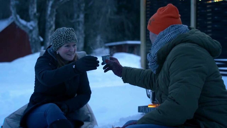 Kijkers trekken ‘glibberige’ Gilbert en Elsje slecht in Winter Vol Liefde