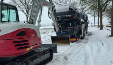 Van oranje terug naar code geel • Meerdere ongelukken in de ochtend door gladheid
