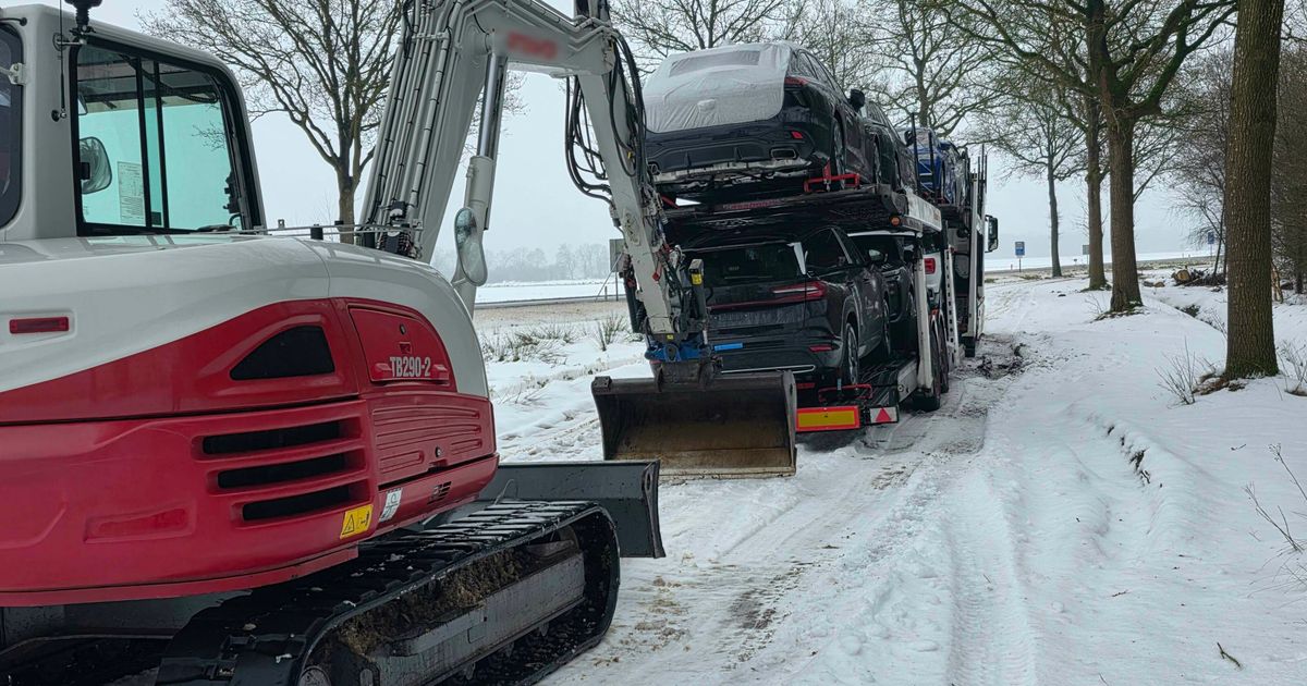 Van oranje terug naar code geel • Meerdere ongelukken in de ochtend door gladheid