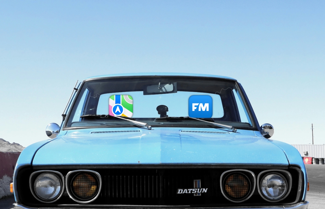 flitsmeister apple kaarten