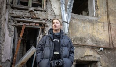 Daphne Wesdorp is nog maar 28, maar al vier jaar journalist in Oekraïne