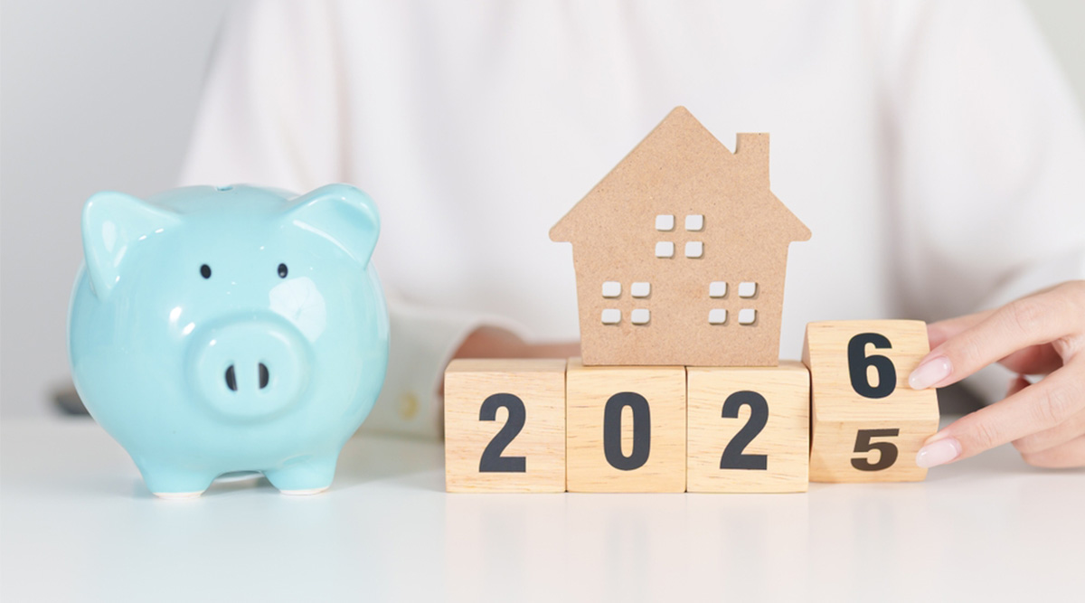 Het jaar 2025 verandert in 2026 met een huis en spaarpot erbij.
