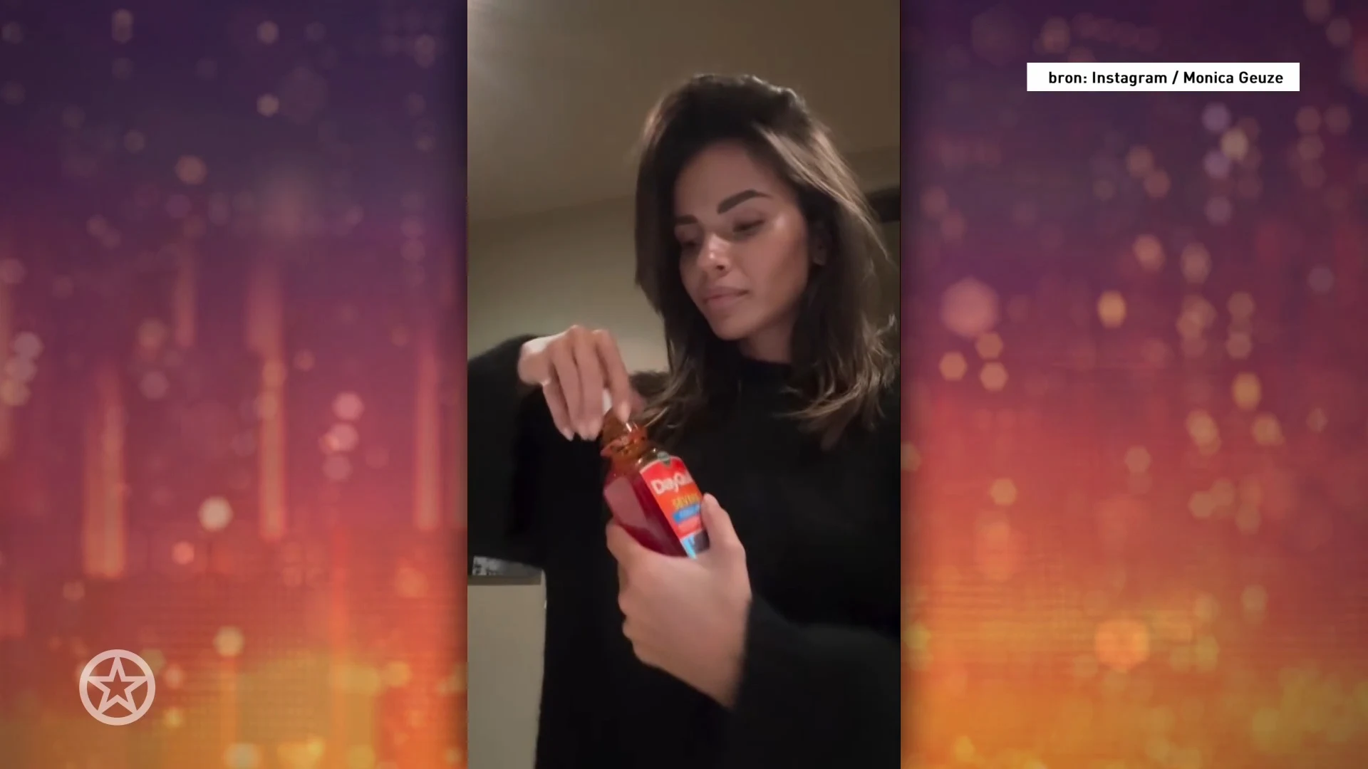 Monica Geuze ziek tijdens kerst