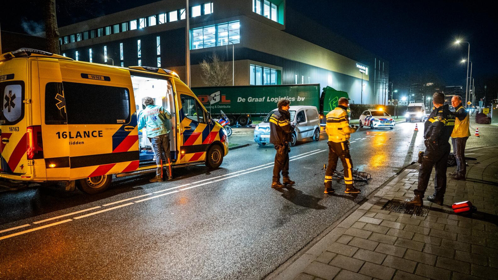 Aanrijding Eikenlaan