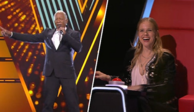 Humphrey Bacilio (76) zorgt voor kippenvel in The voice of Holland: 'Wat een sexappeal'