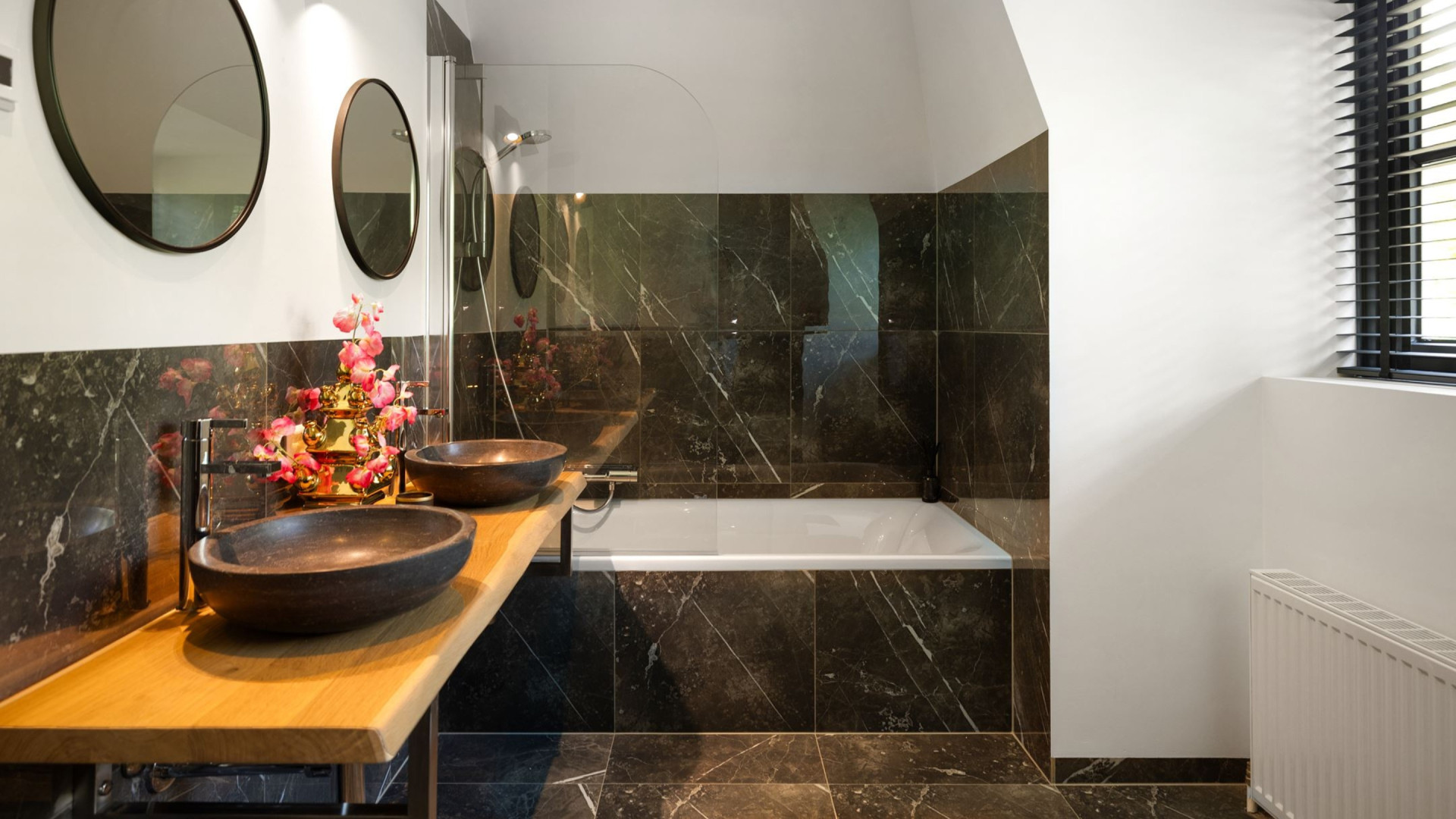 De villa van Chazia Mourali in Hilversum