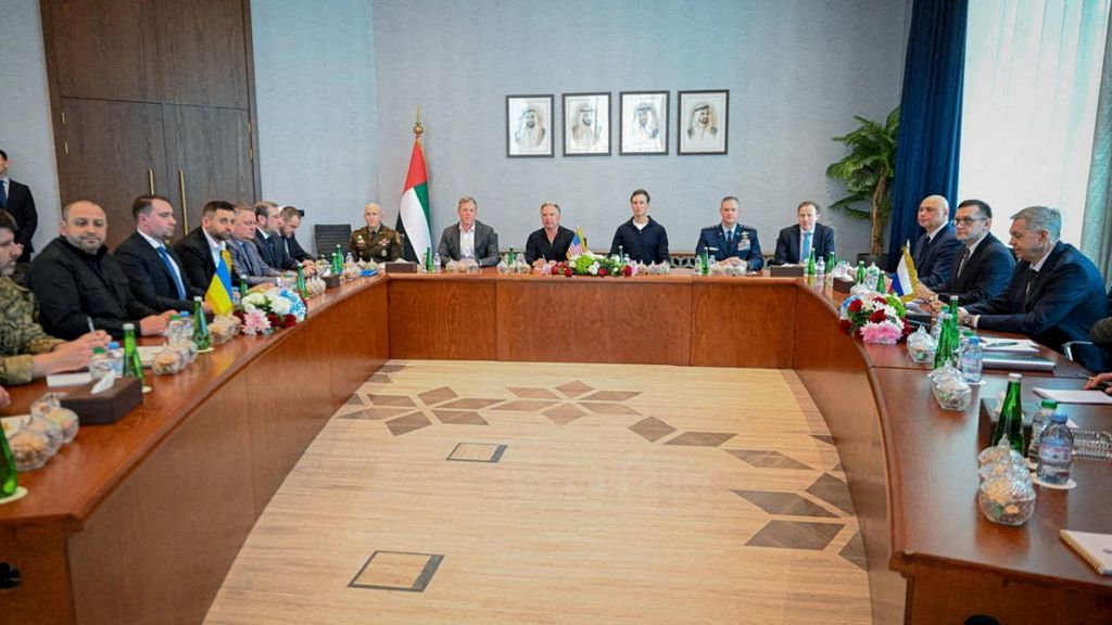 Oekraïne en Rusland hervatten 'productieve' vredesgesprekken in Abu Dhabi