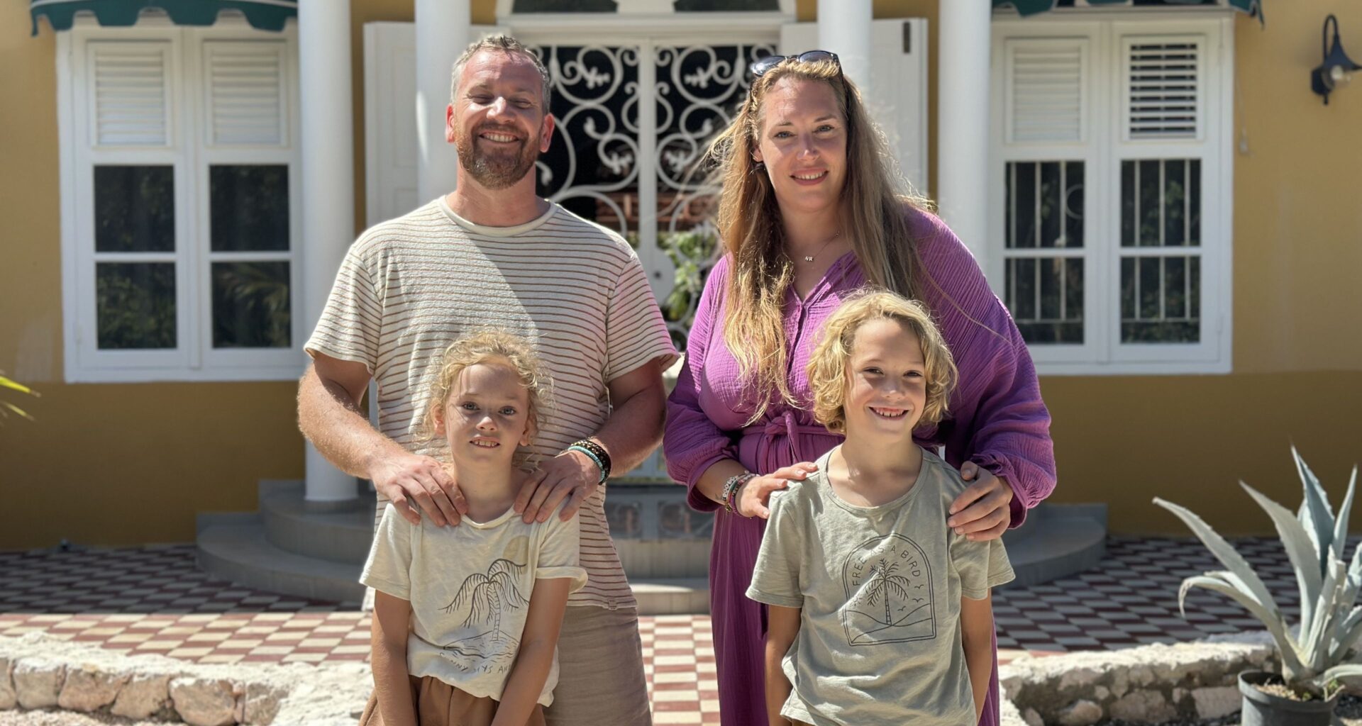 Jamie (39) en Alex (38), van nachtmerrie naar droom op Curaçao
