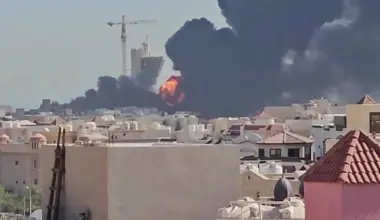 Een Iraanse aanval op Koeweit, afgelopen weekend