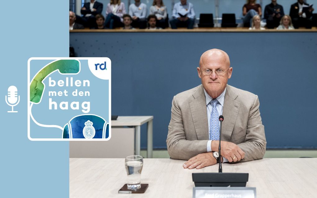 Ferd Grapperhaus, voormalig minister van Justitie en Veiligheid, wordt verhoord door enquêtecommissie corona