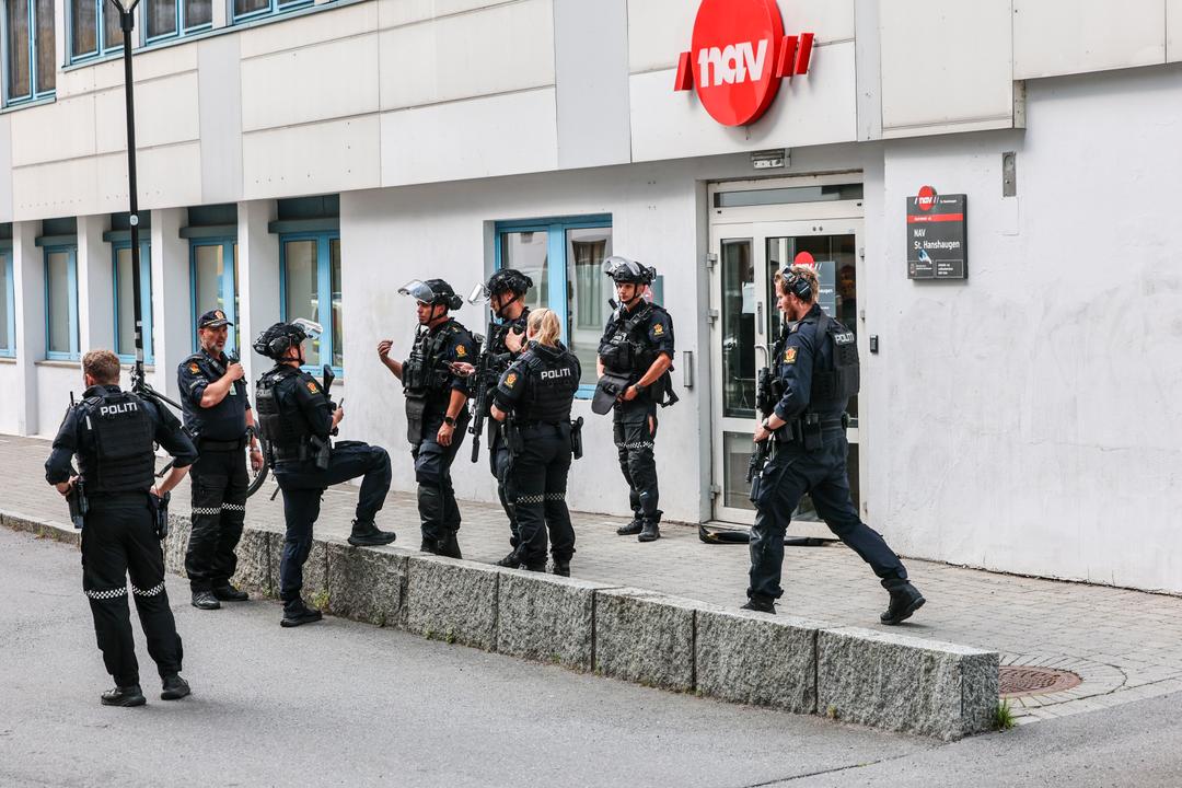 Mann avfyrte to skudd inne på Nav St. Hanshaugen på Bislett i Oslo