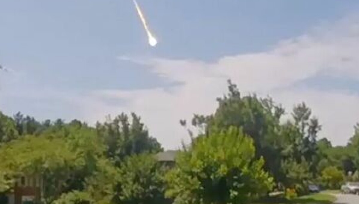 Meteoritt eldre enn jorden traff bolighus i Georgia i USA