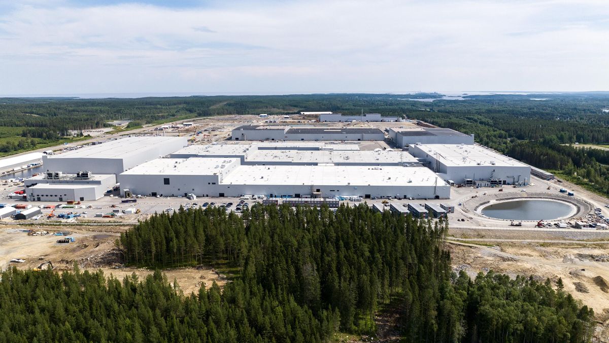 vtalen mellom Northvolt og Lyten innebærer at sistnevnte tar over blant annet batterifabrikken i Skellefteå nord i Sverige.