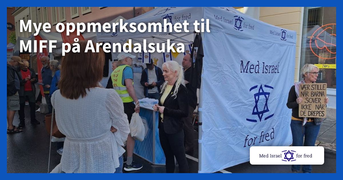 Mye oppmerksomhet til MIFF på Arendalsuka