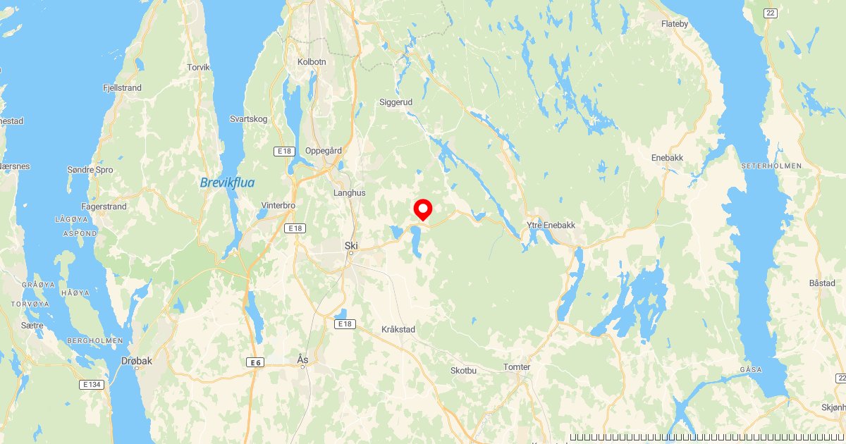 Bevæpnet politi rykket ut til maskert mann med øks i Nordre Follo