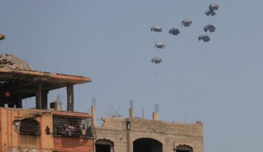 Danmark vil sende Herkules-fly til Gaza for å slippe ned nødhjelp
