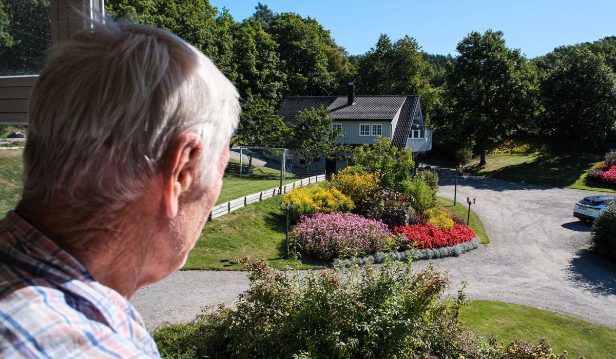 Kåre Timenes elsker hageliv og blomster: - Det er en stor glede
