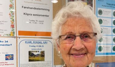 (+) Rekord­mange forhånds­stemmer: Spennende valg for Johanne (95) - smp.no