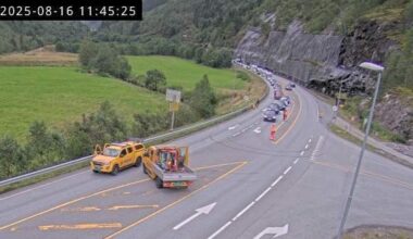 Nyheter, Trafikk | Stenging av Dalseidtunnelen skaper problemer på E16