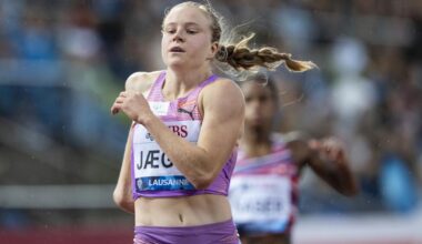 Henriette Jæger på pallen i Diamond League-finalen – satte norsk rekord