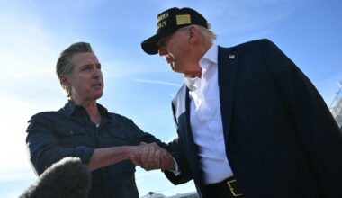 Gavin Newsom forsøker å imitere Trump